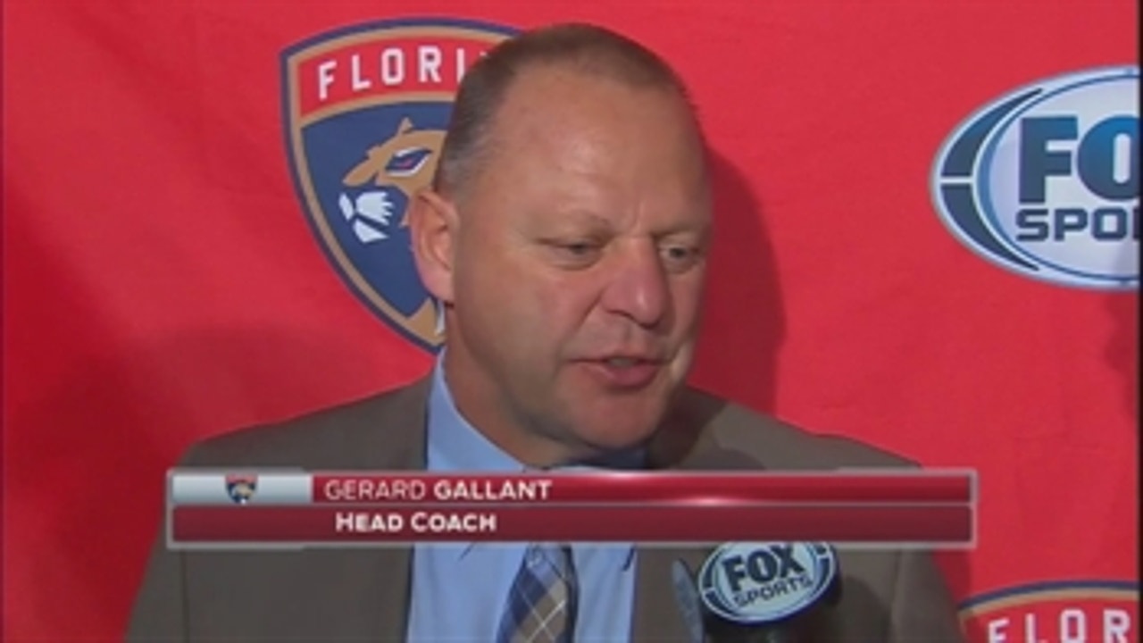 Gerard Gallant: We didn't work hard enough today