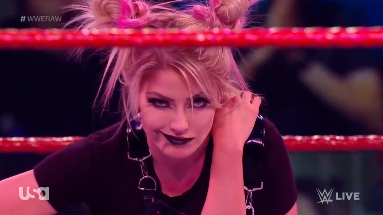 Alexa Bliss battles Asuka after facing fireball fallout with Randy Orton