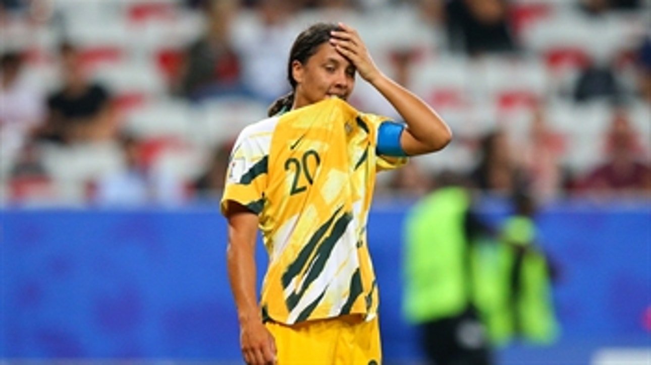 FOX Soccer Tonight: Analysis of Sam Kerr's poor performance and missed penalty kick