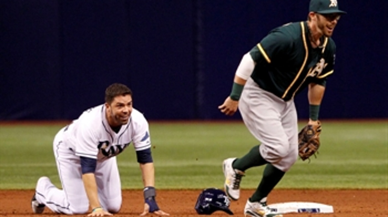 Rays handed 'strange' loss by A's