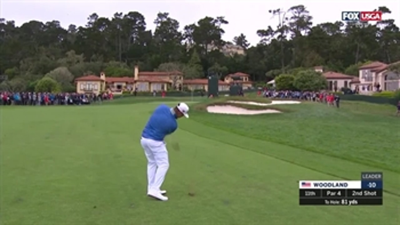 Gary Woodland's Third-Round 69 in Two Minutes