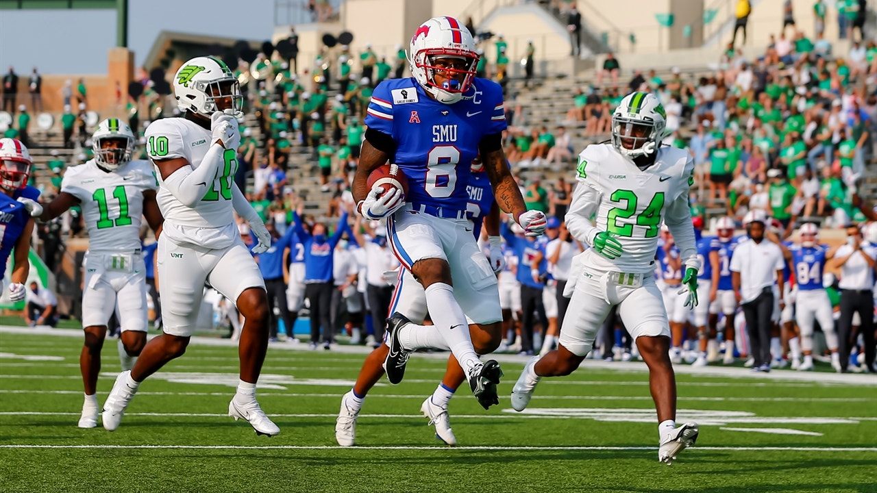 Shane Buechele, Ulysses Bentley IV shine as SMU routs North Texas, 65-35