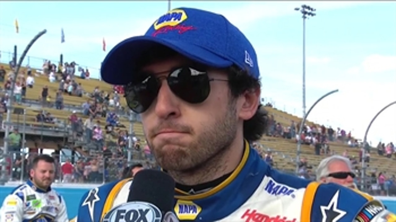Chase Elliott on losing lead to Kevin Harvick ' 2018 ISM RACEWAY ' FOX NASCAR