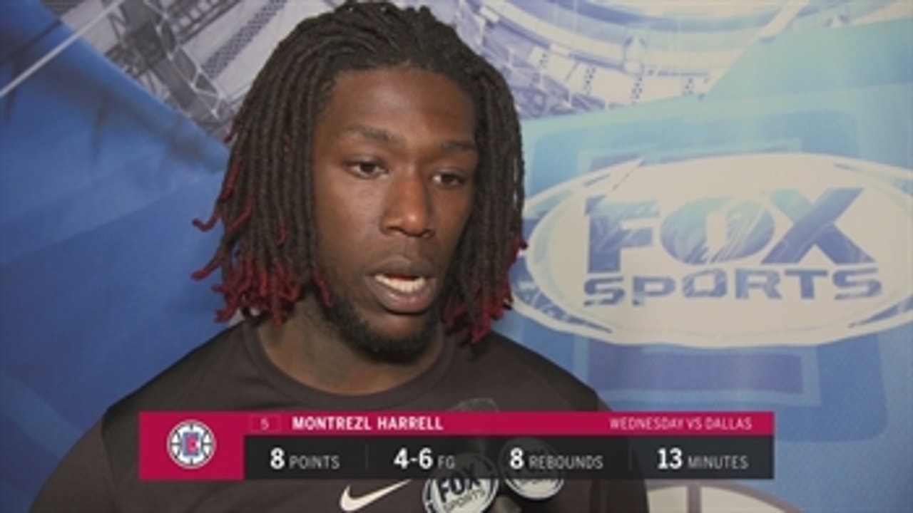 Harrell on coming of the bench: 'I just got to be ready'
