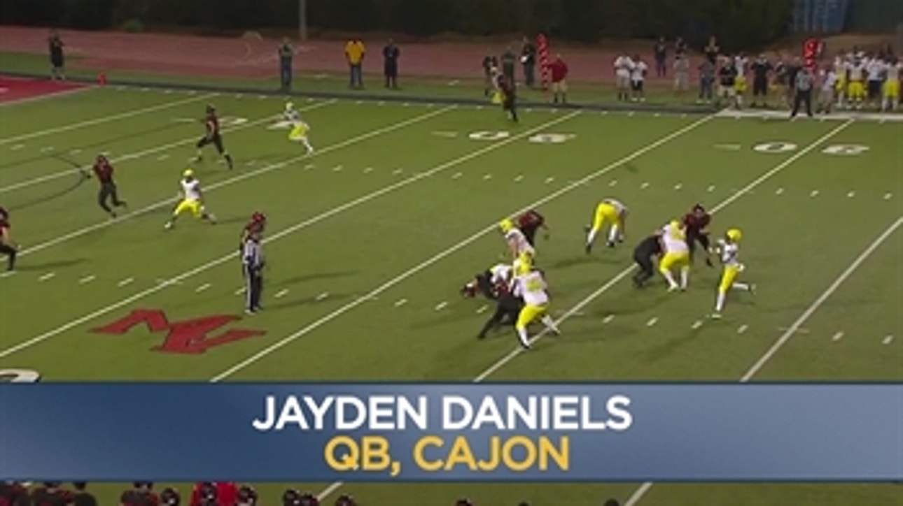 Player Of The Week: Jayden Daniels, QB, Cajon ... 6 TDs (5 passing)