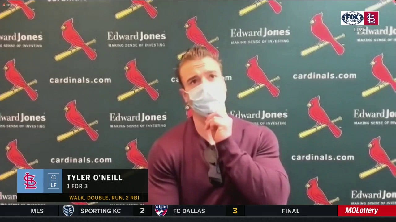 Tyler O'Neill on Cards' playoff push: 'We know it's time to make some noise'