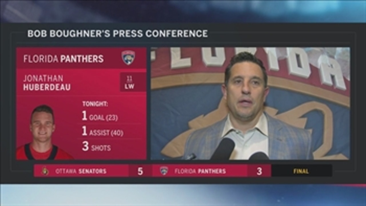Bob Boughner: We just couldn't find the goals we needed