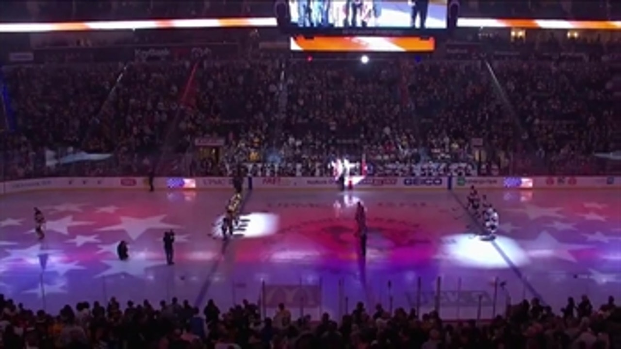 Panthers, Penguins take moment of silence to honor hockey legend, Ted Lindsay