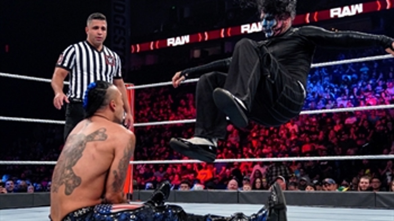 Damian Priest vs. Jeff Hardy - United States Championship Match: Raw, Oct. 4, 2021
