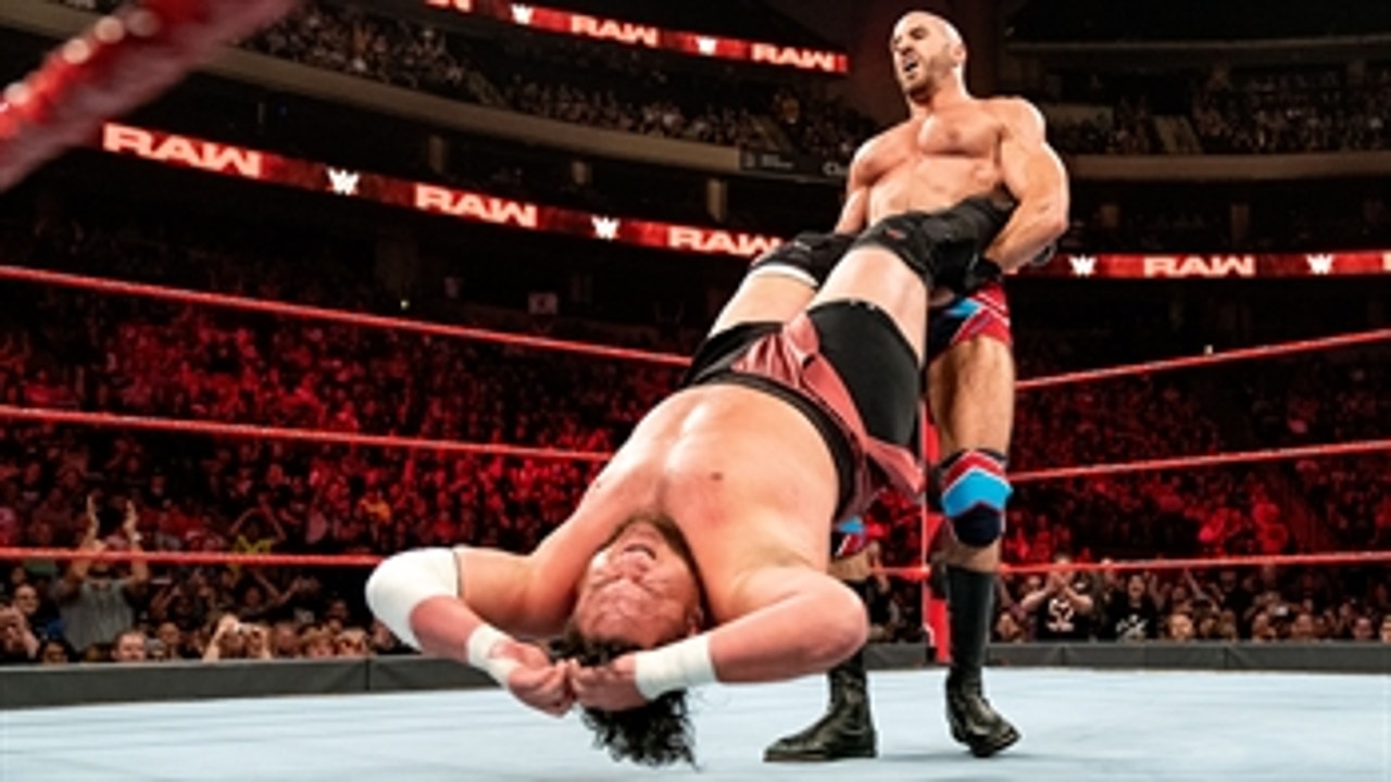 Cesaro vs. Samoa Joe - King of the Ring First-Round Match: Raw, Aug. 19, 2019 (Full Match)