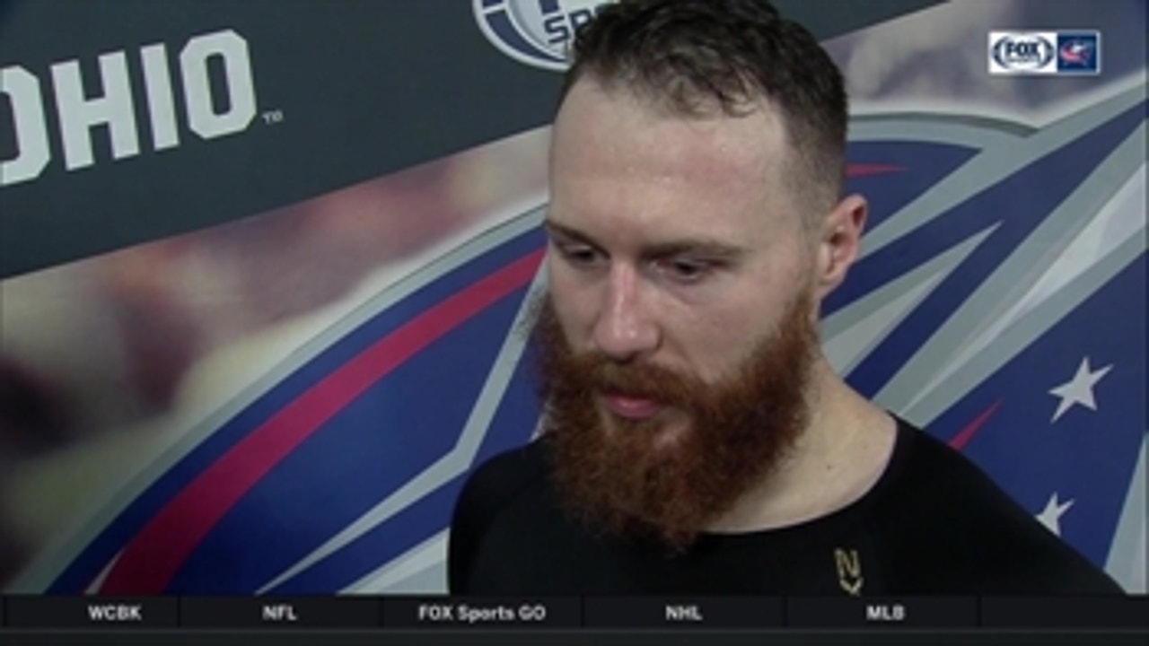 Ian Cole stresses how key communication was in first game with Blue Jackets