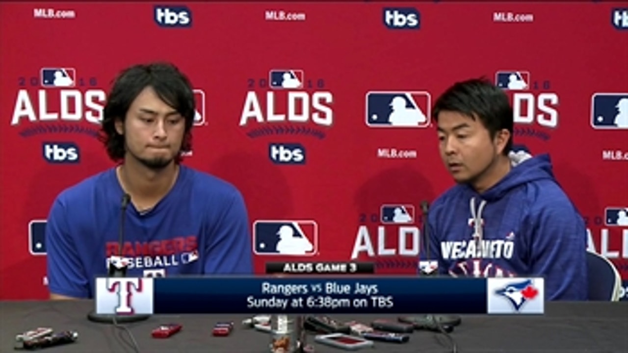 Yu Darvish struggles in 5-3 loss in Game 2