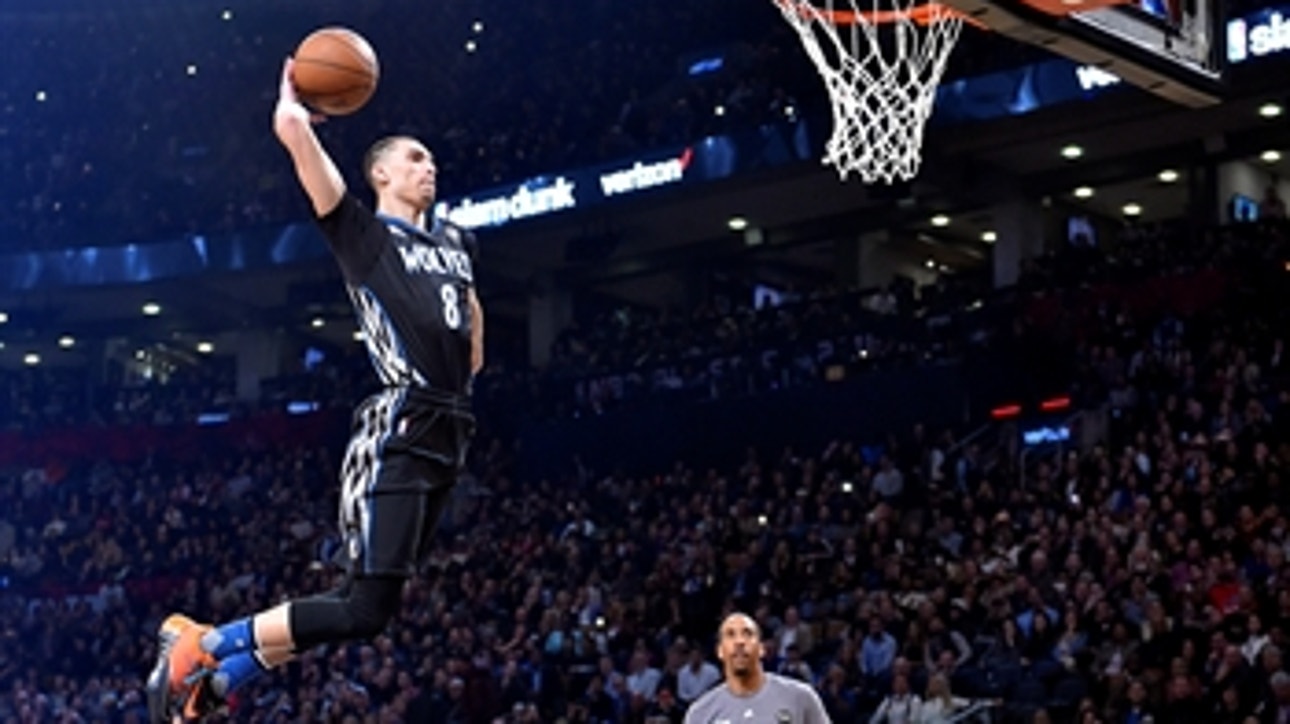 Zach LaVine says this dunk contest was the best ever