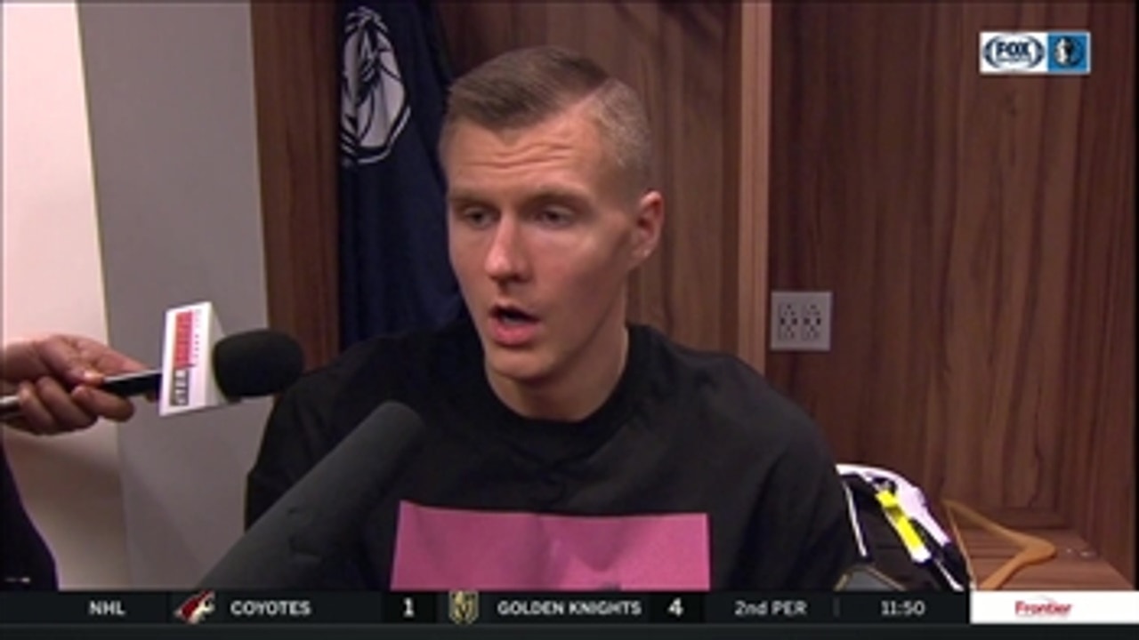 Kristaps Porzingis is Happy To Be A Part Of The Record Setting Night