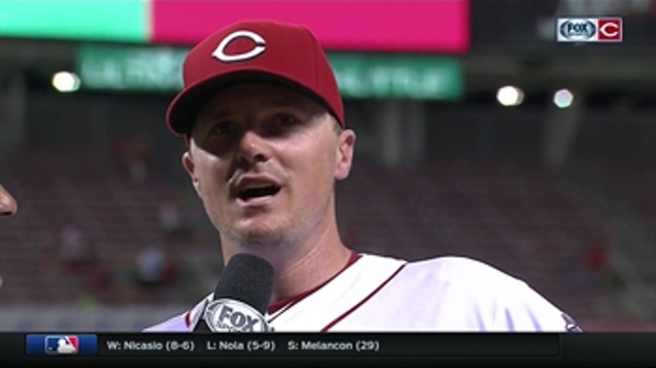 Jay Bruce had one regret after just missing 2nd home run