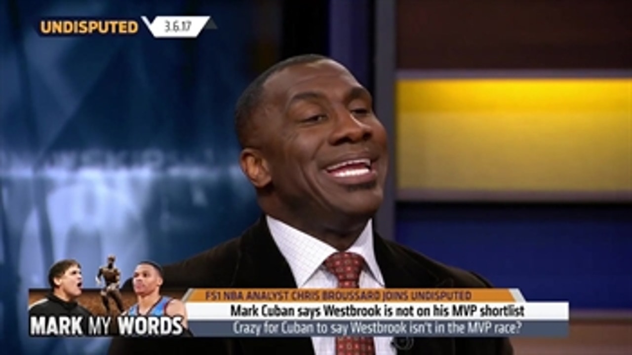 Russell Westbrook is not on Mark Cuban's NBA MVP list ' UNDISPUTED