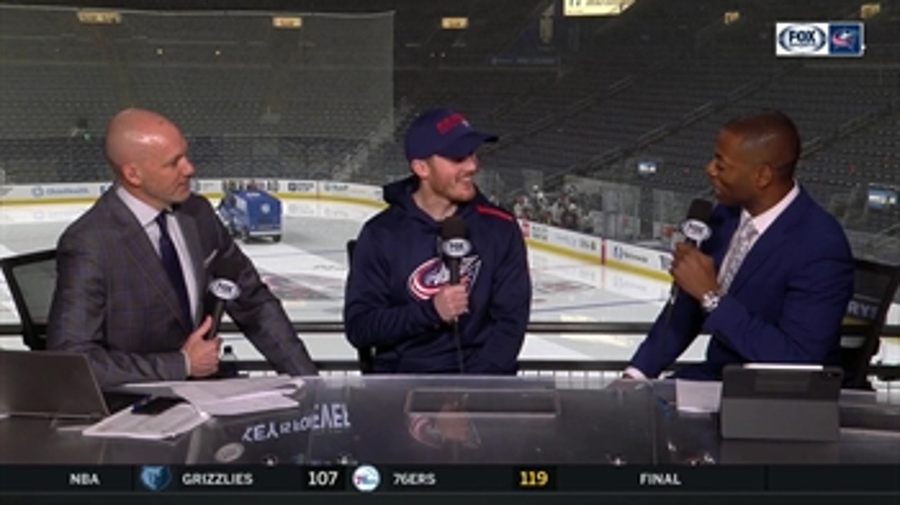 Gustav Nyquist on what he's brought to the Blue Jackets