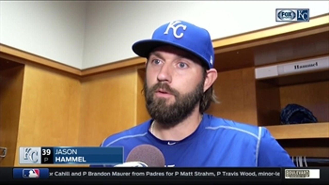 Jason Hammel says his sinker was 'best it's ever been' against Tigers
