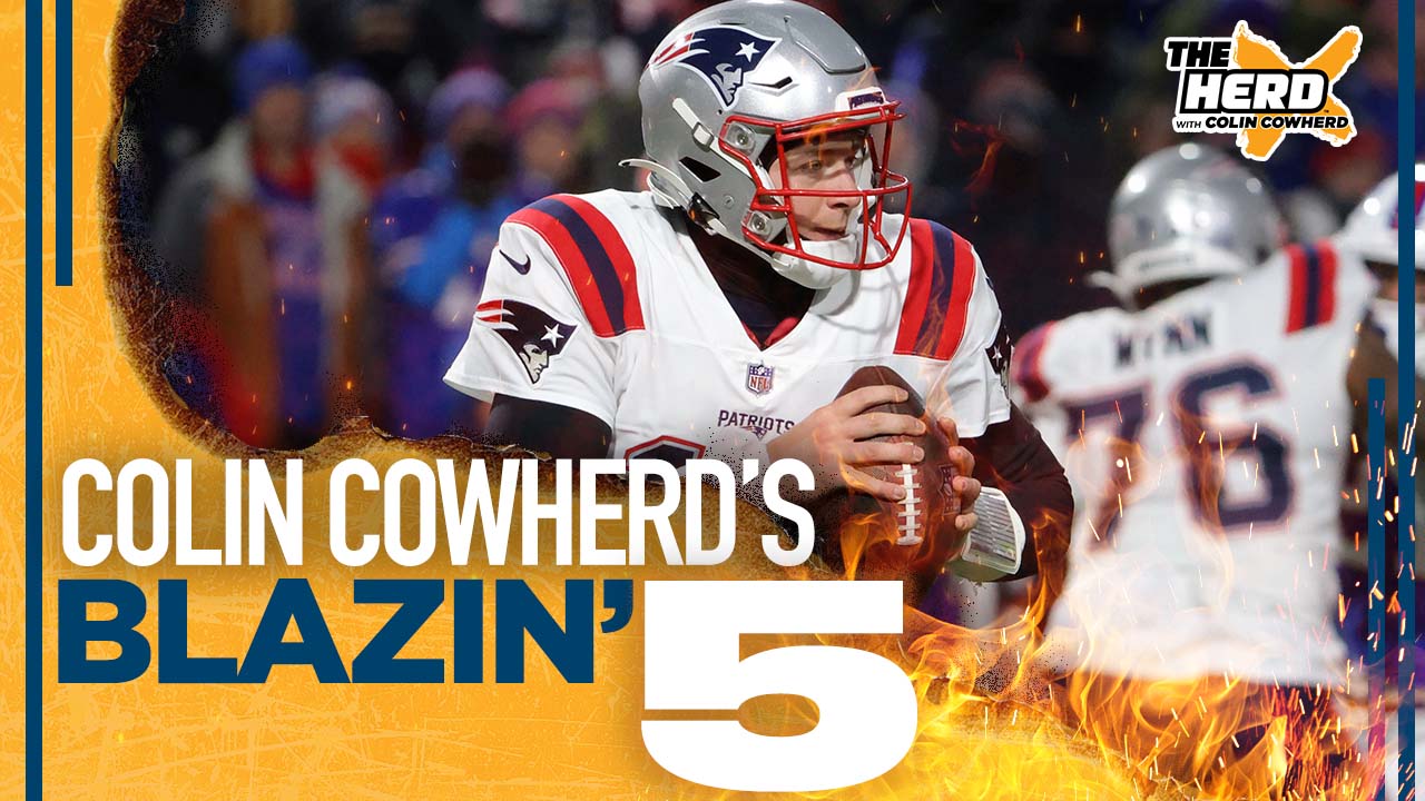 Blazin' 5: Colin Cowherd's picks for Week 15 of the 2021 NFL season I THE HERD