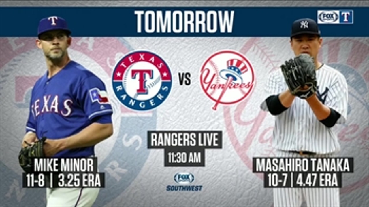 Rangers Head to The Bronx for a Day Game Monday ' Rangers Live