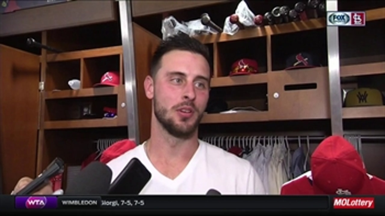 Paul DeJong talks about almost hitting for the cycle