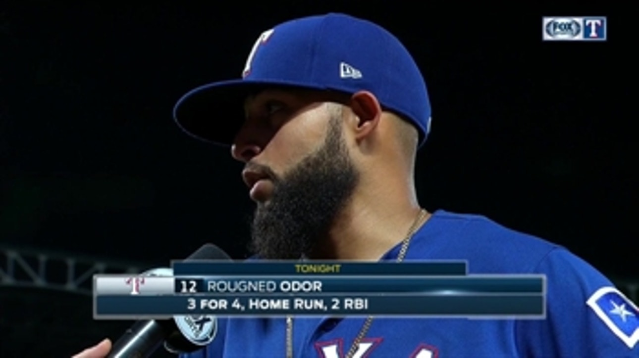 Rougned Odor adds home run in rin over Angels