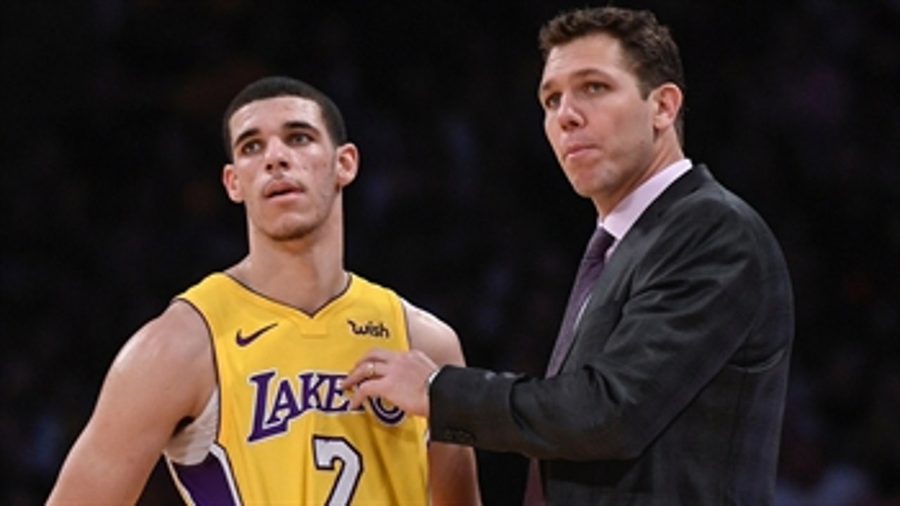 Skip Bayless explains why 'I think it's Lonzo vs Luke Walton' on the Lakers