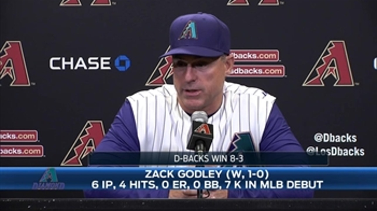 Chip Hale on 8-3 win over Brewers