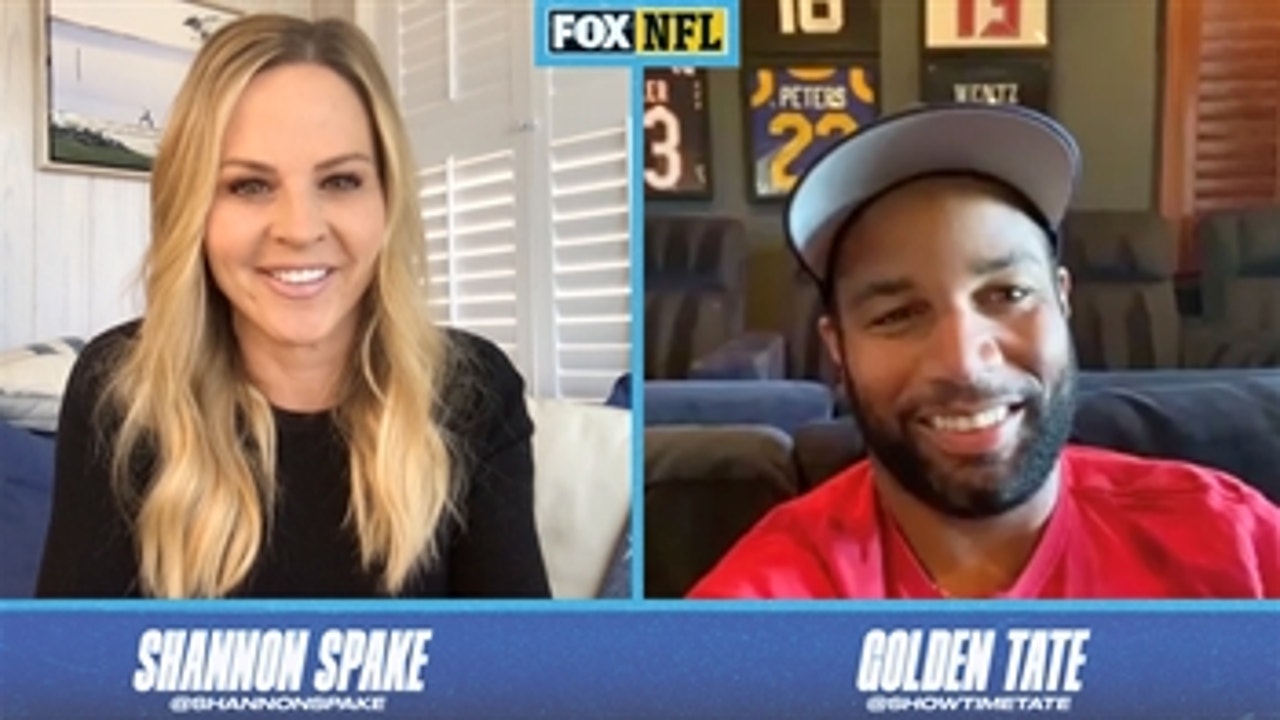 New York Giants WR Golden Tate goes 1 Up 1 Down with Shannon Spake | NFL on FOX