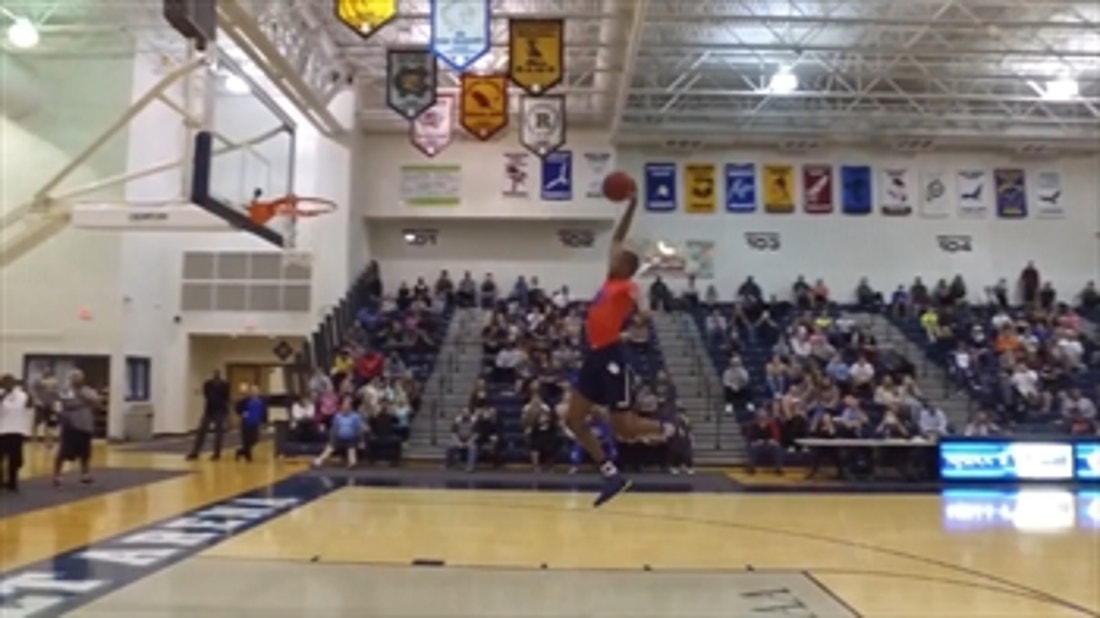WATCH: JT Thor throws down high-flying dunk in summer league