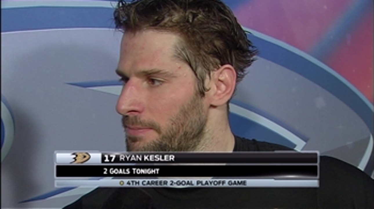 Ryan Kesler on the Ducks' series win over the Jets and what it's like to play in Winnipeg