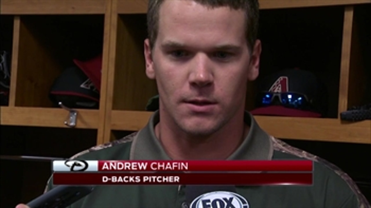 D-backs' Chafin says cup of coffee is confidence boost