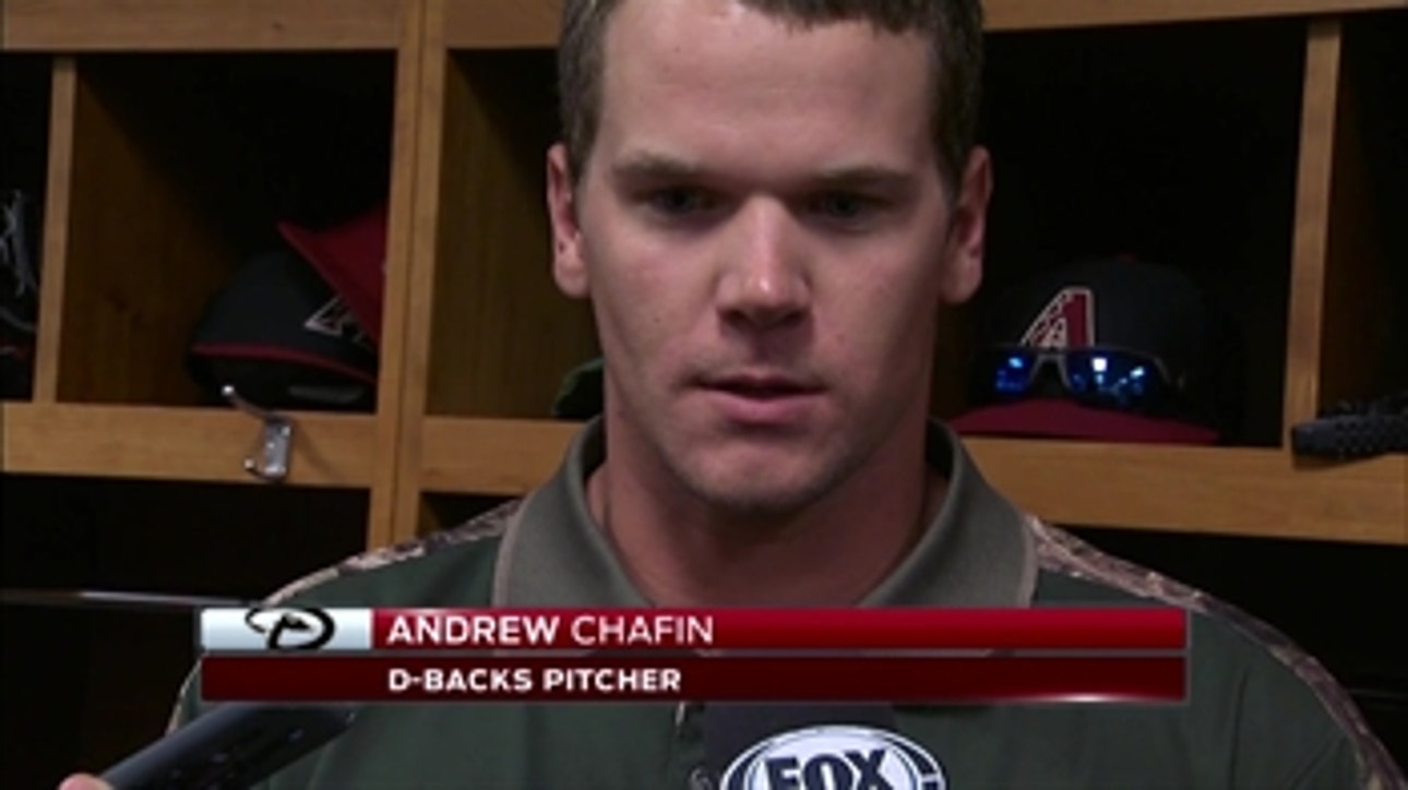 D-backs' Chafin says cup of coffee is confidence boost