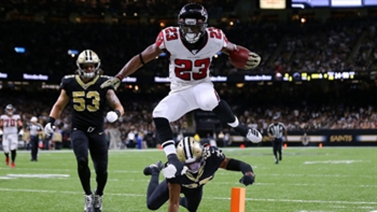 Falcons stun Saints with dominant defensive performance, win 26-9