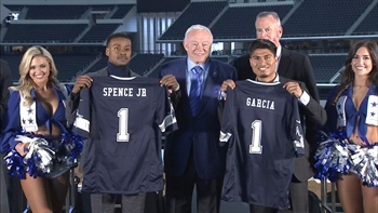 Watch the best moments from the Spence-Garcia press conference at Cowboys Stadium