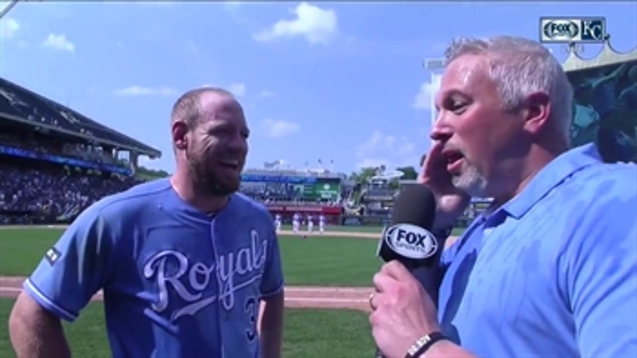 Moss excited to contribute for hot Royals offense