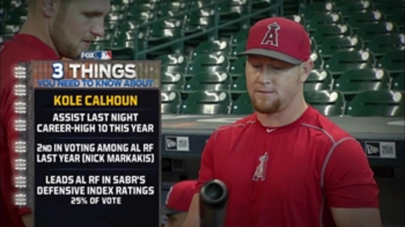 Angels Live: Does Kole Calhoun deserve Gold Glove? Short answer .... yes!