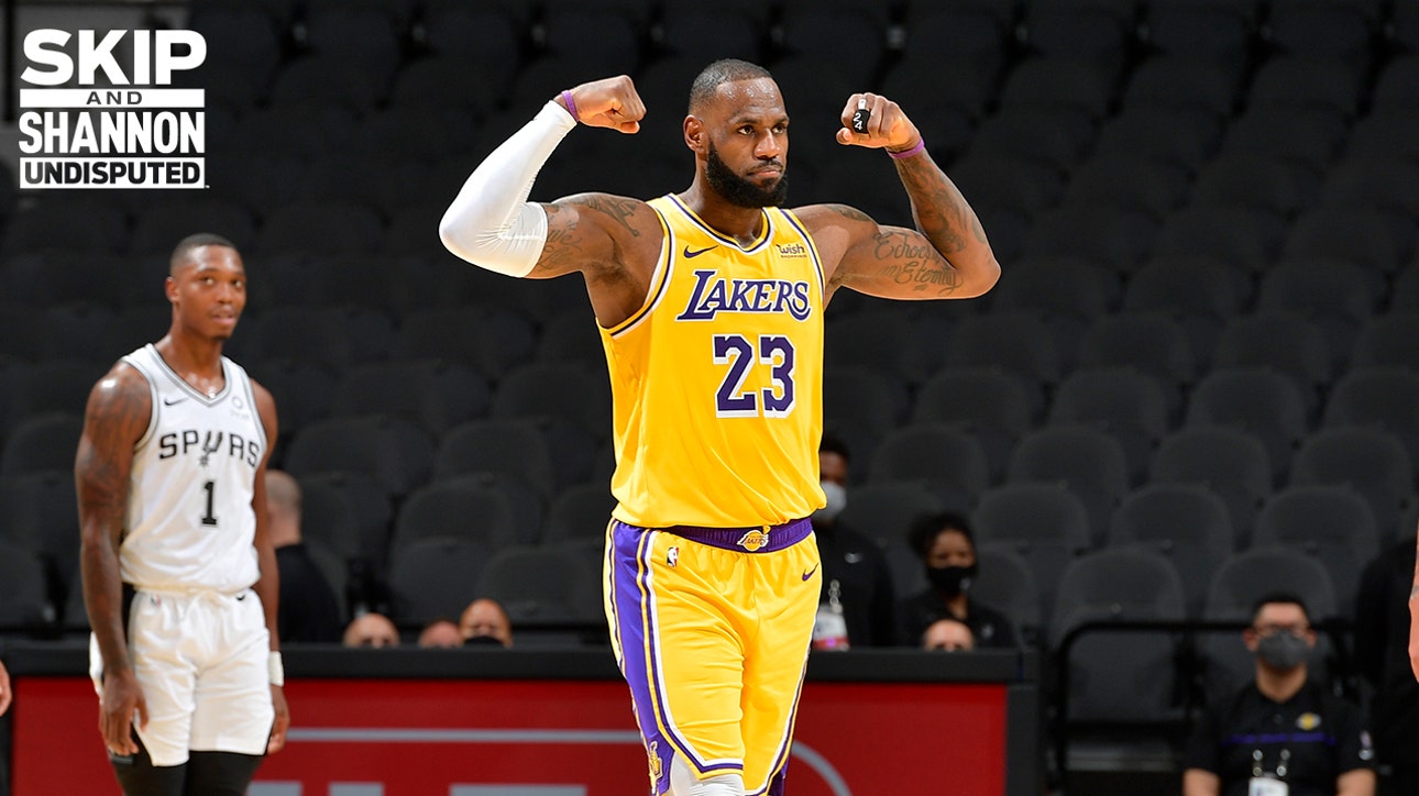 Shannon Sharpe on LeBron defending his legacy, "I'm never mentioned with the greats of scoring" | UNDISPUTED