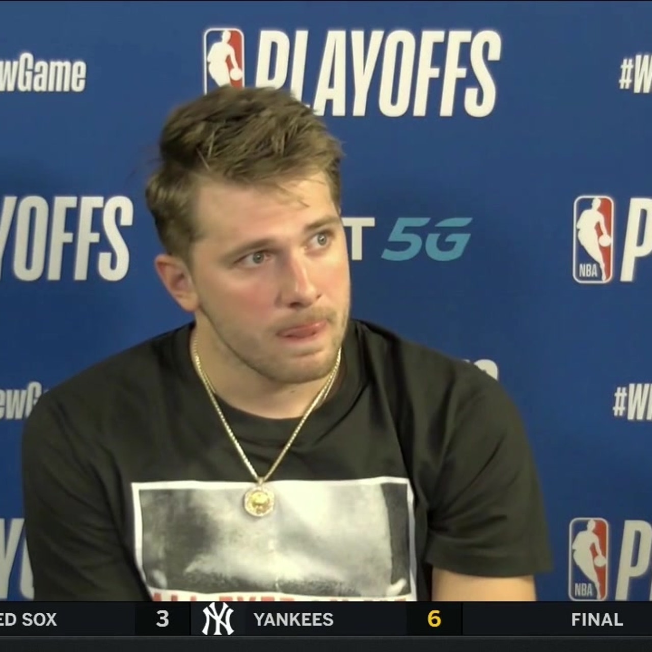 Luka Doncic On His Nba Playoff Debut Mavs Live Fox Sports