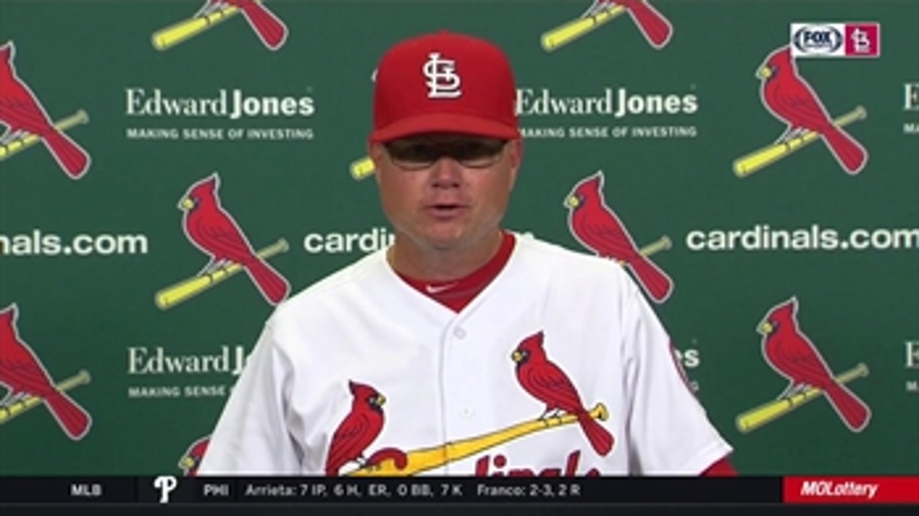 Mike Shildt on Jack Flaherty: 'I love the way he competes'