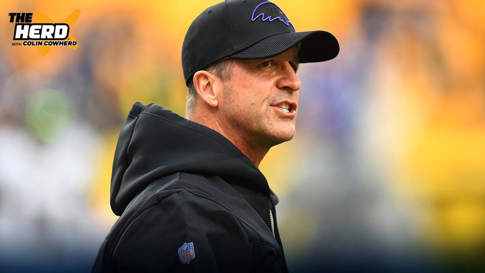 Colin Cowherd defends John Harbaugh for two point conversation attempt I THE HERD