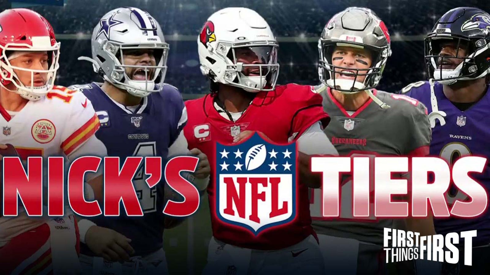 Nick Wright reveals his NFL Tiers heading into Week 7 of the season I FIRST THINGS FIRST