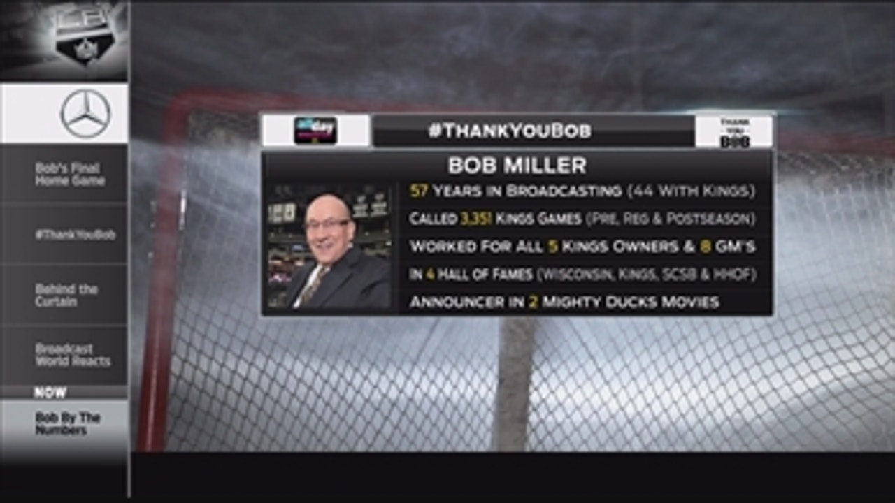 #ThankYouBob: A Hall of Fame career by the numbers