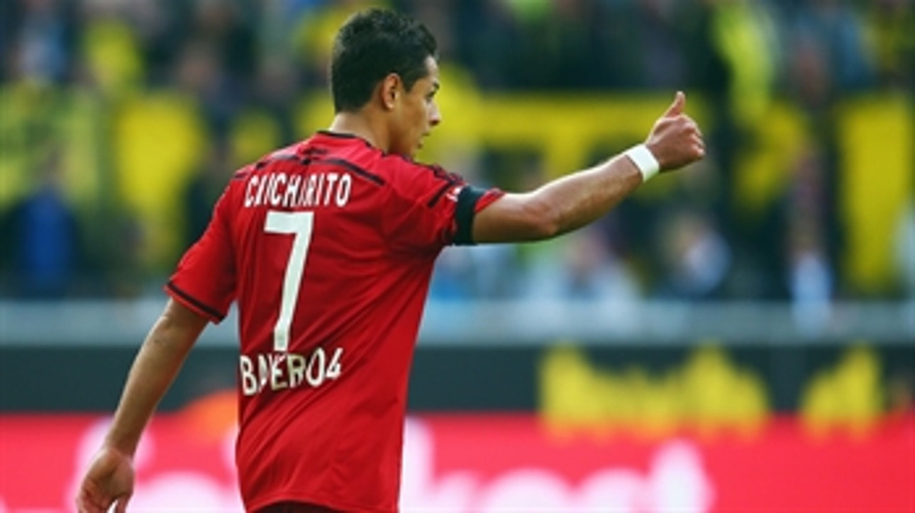 Chicharito heads in the equalizer for Bayer Leverkusen ' 2015-16 Bundesliga Highlights