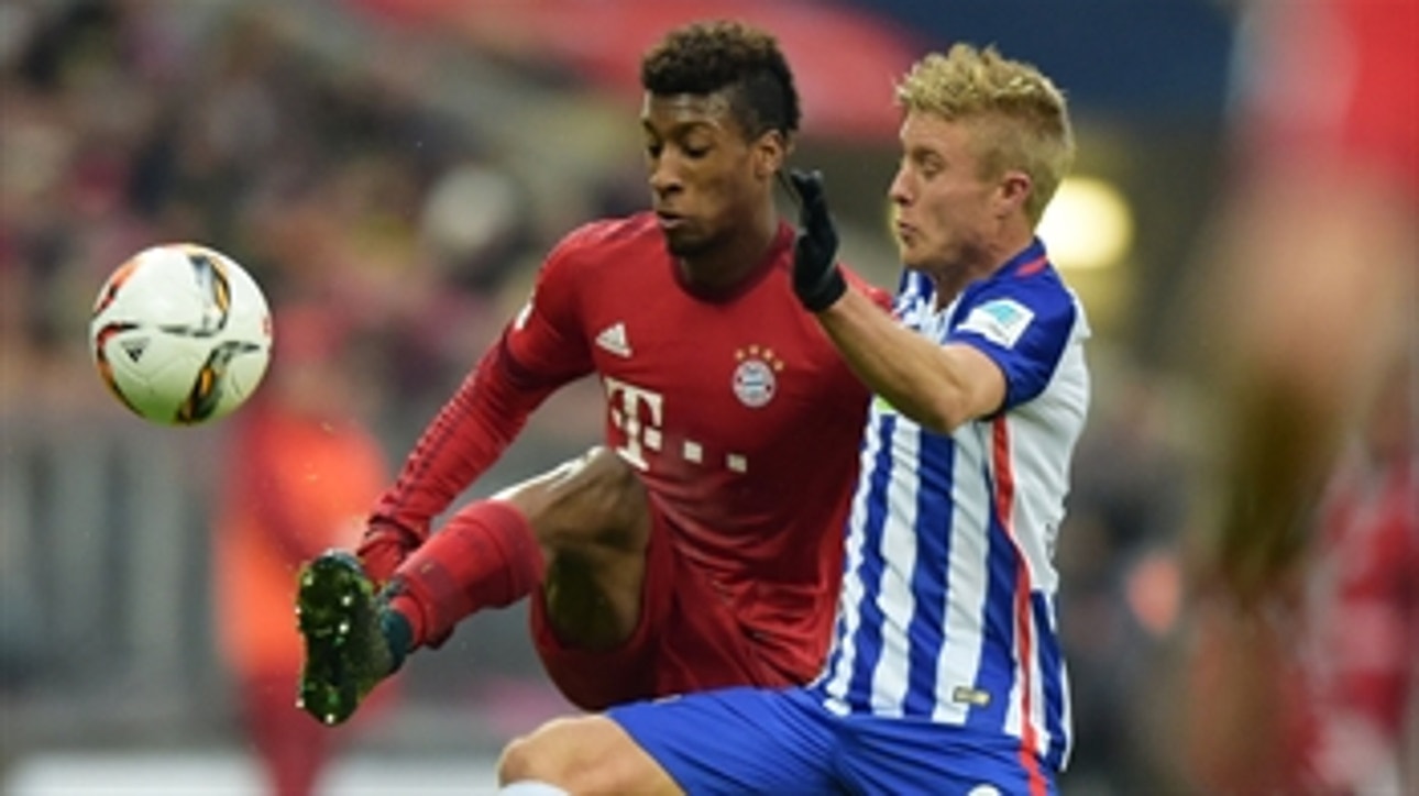 Coman doubles Bayern's lead from a wonderful assist ' 2015-16 Bundesliga Highlights