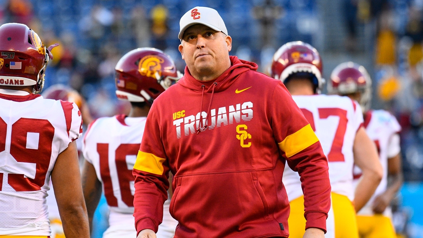 Clay Helton on what needs to happen for a successful spring football season