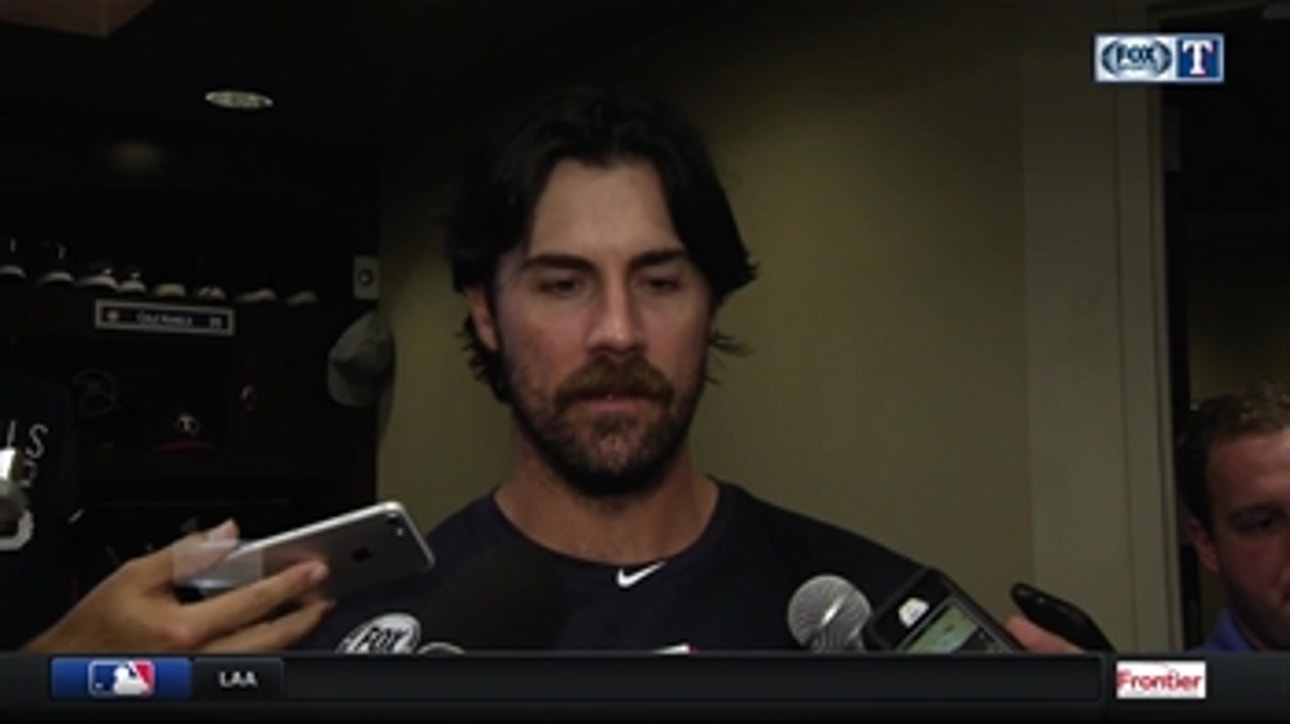 Cole Hamels holds Marlins to four runs in win