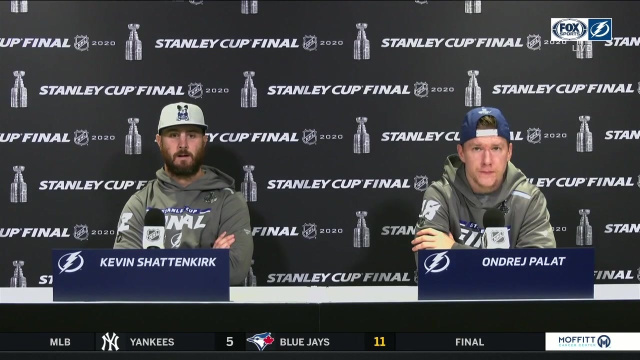 Kevin Shattenkirk, Ondrej Palat on evening up Stanley Cup Final
