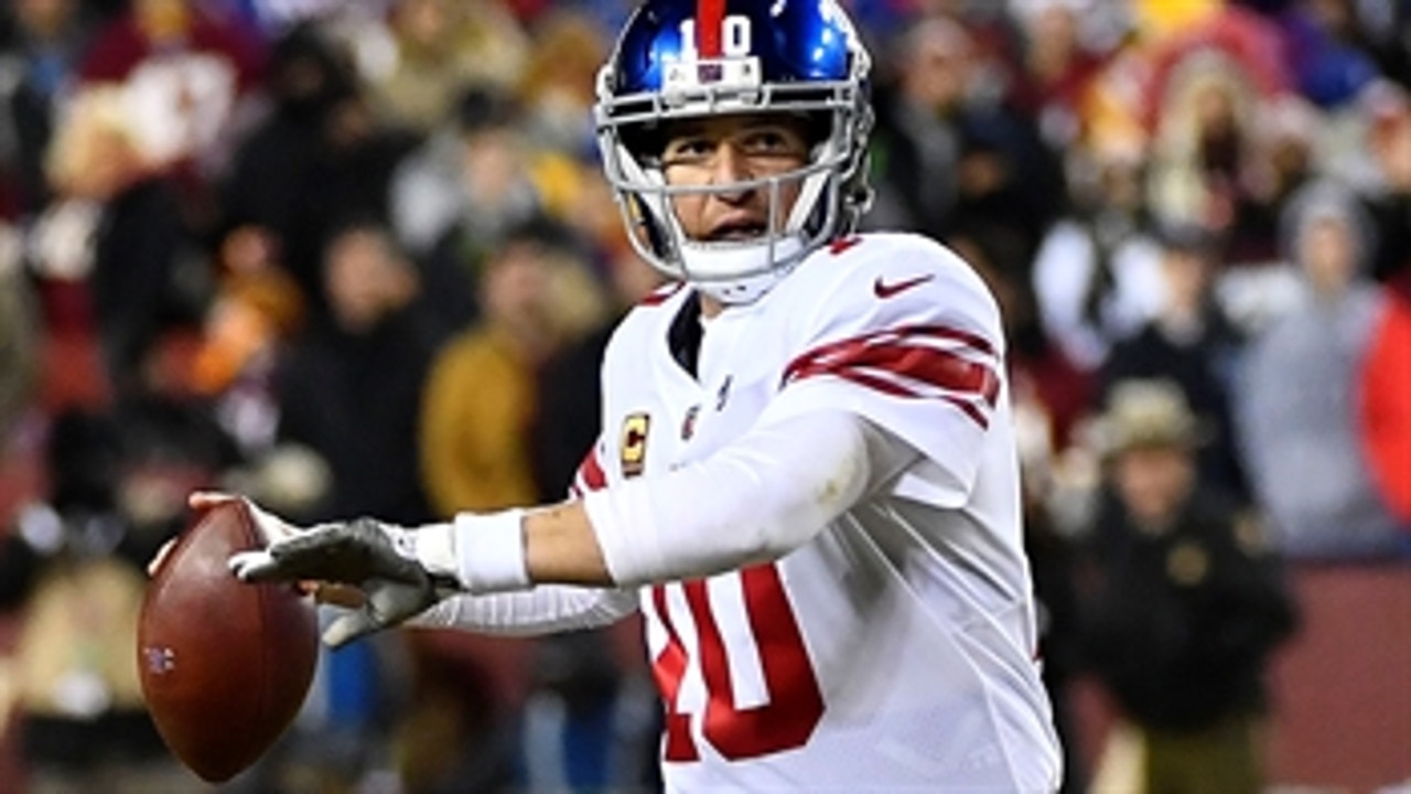 Cris Carter reacts to the firing of New York Giants longtime quarterback Eli Manning