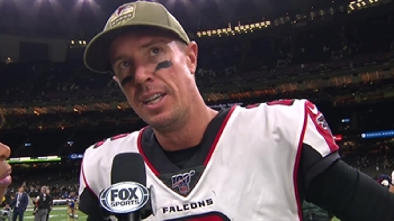 Matt Ryan on Falcons' second half: 'We've gotta keep knocking them off'